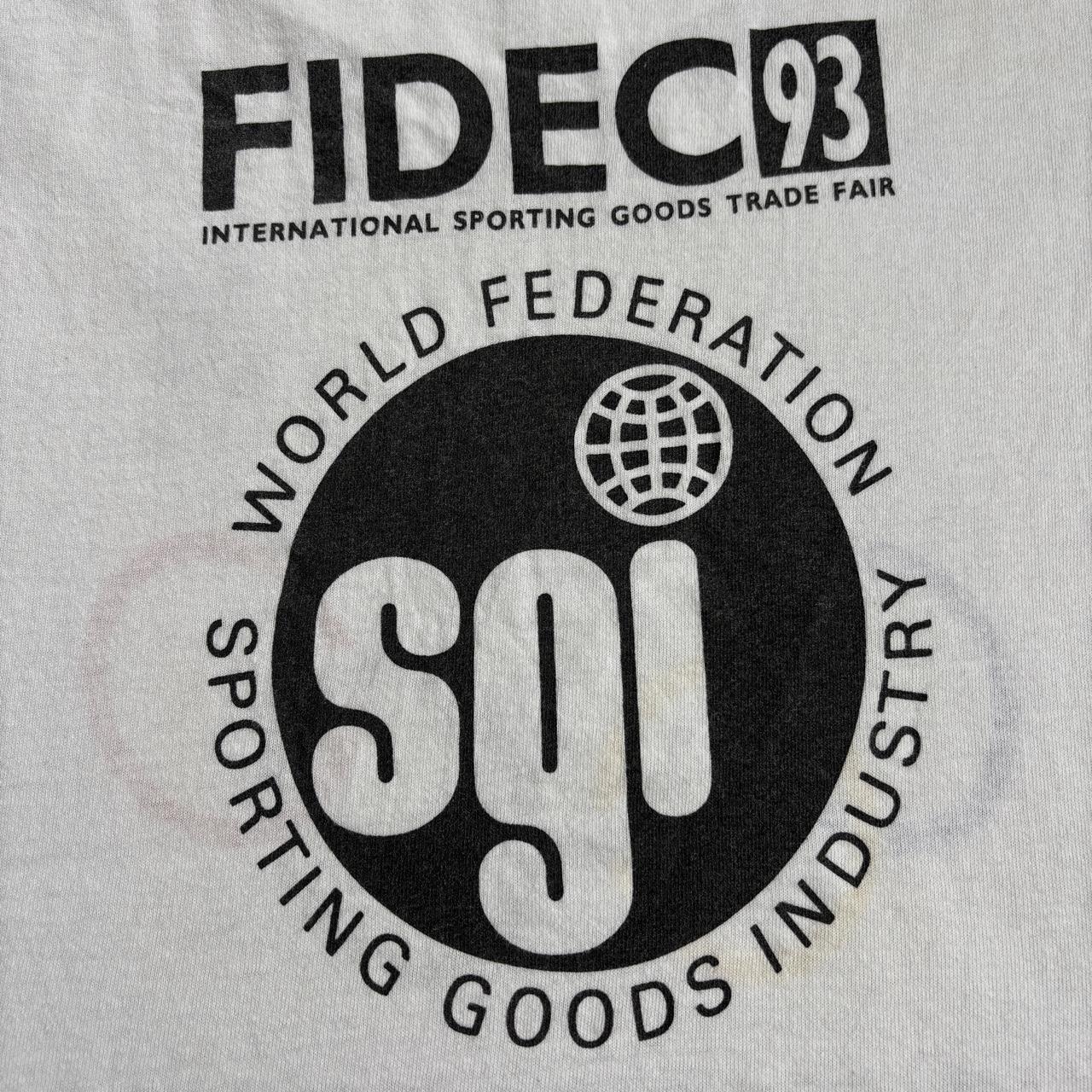 Vintage USA Olympic day runner sporting goods trade fair ‘93 athletics t-shirt
