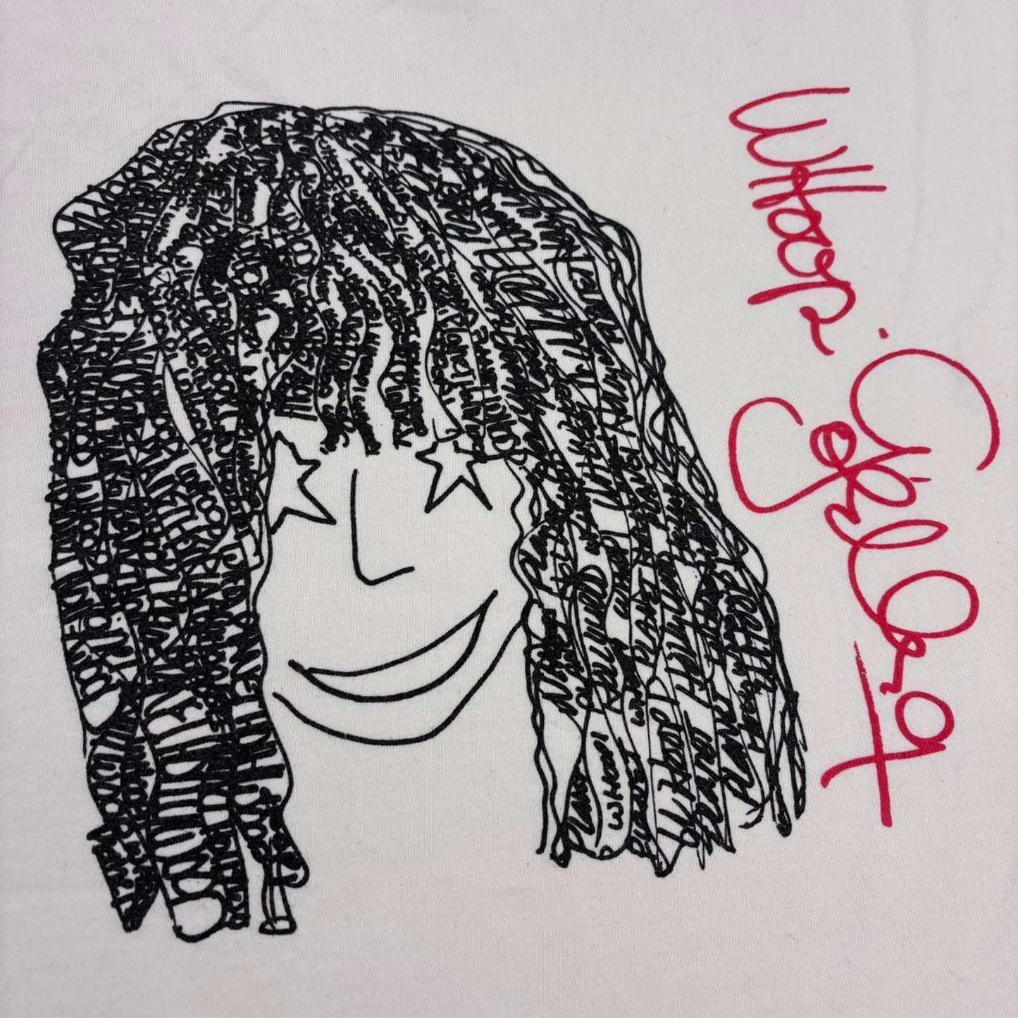 Vintage 90s USA Planet Hollywood celebrity edition Whoopi Goldberg movie t-shirt
