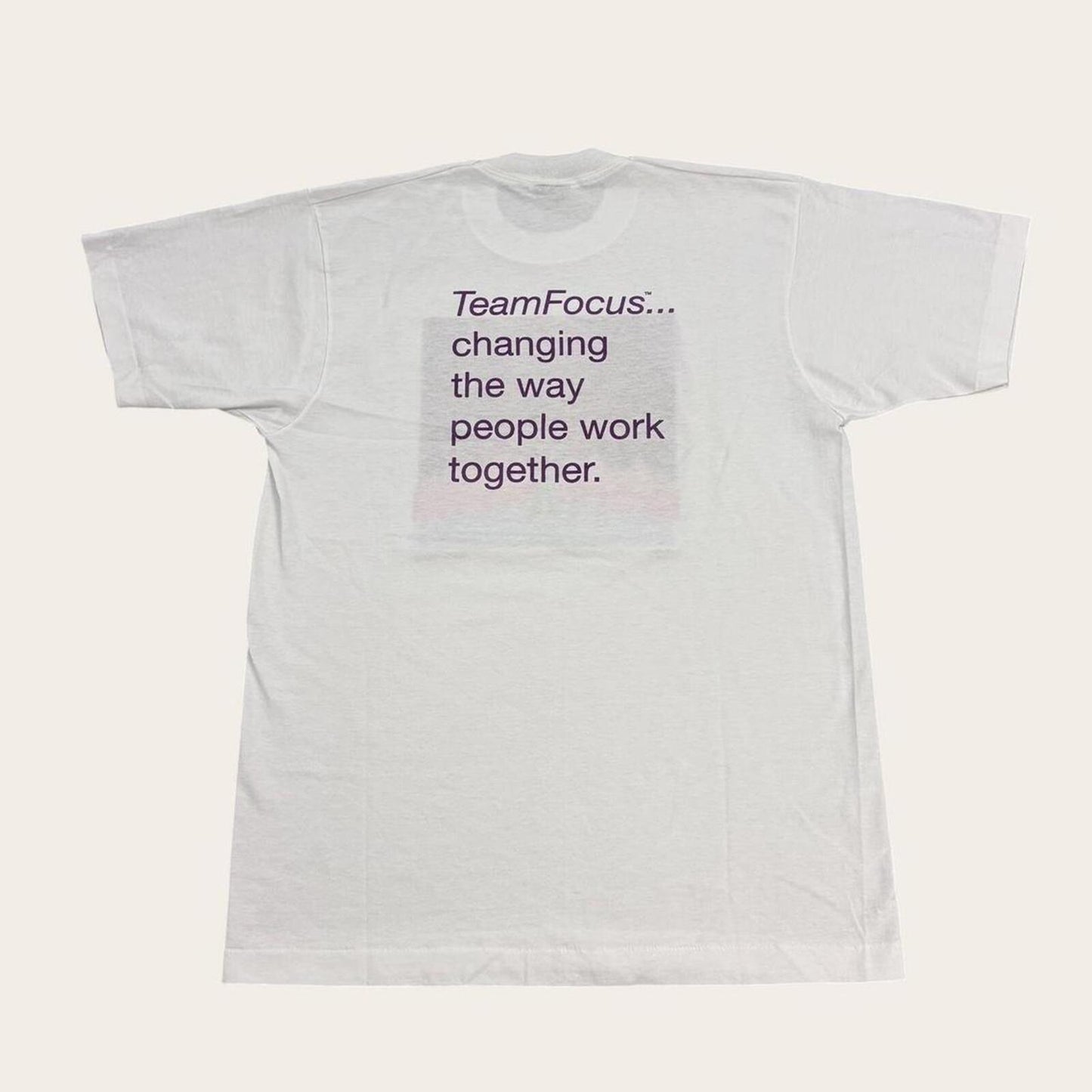 Vintage 90s USA IBM Team Focus orchestra tech software computer t-shirt