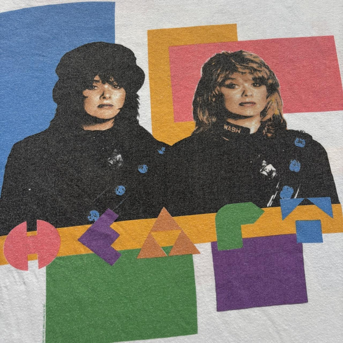 Vintage 90s USA Heart Brigade tour rock music band t-shirt