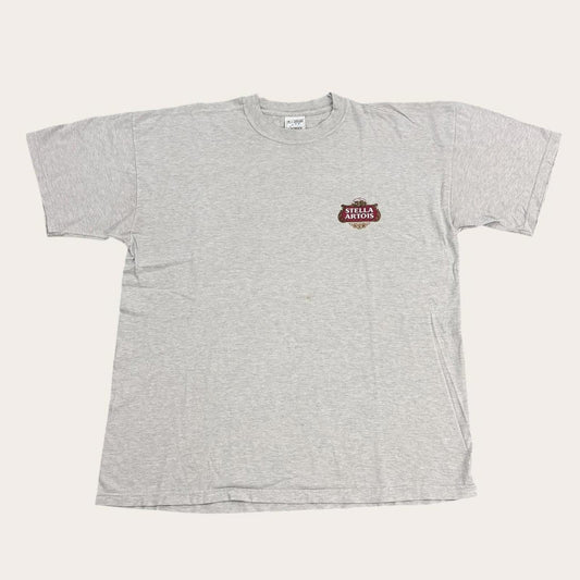 Vintage 90s Stella Artois lager beer Belgium promotional t-shirt