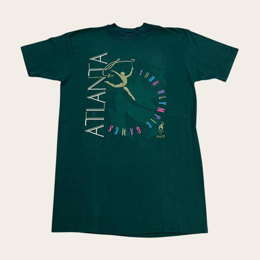 Vintage 90s USA Atlanta Olympics summer games athletics graphic t-shirt