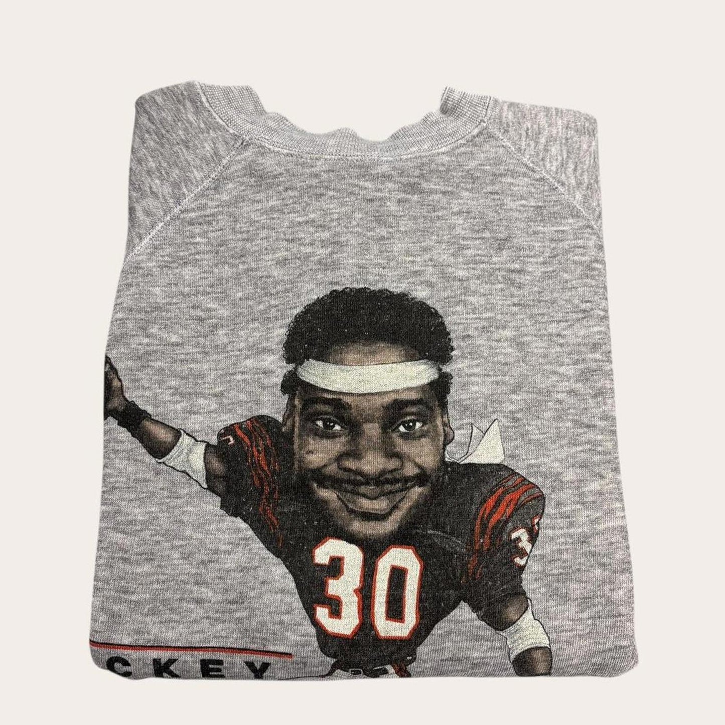 Vintage 90s USA Cincinnati Bengals Elbert Ickey Woods NFL sweatshirt