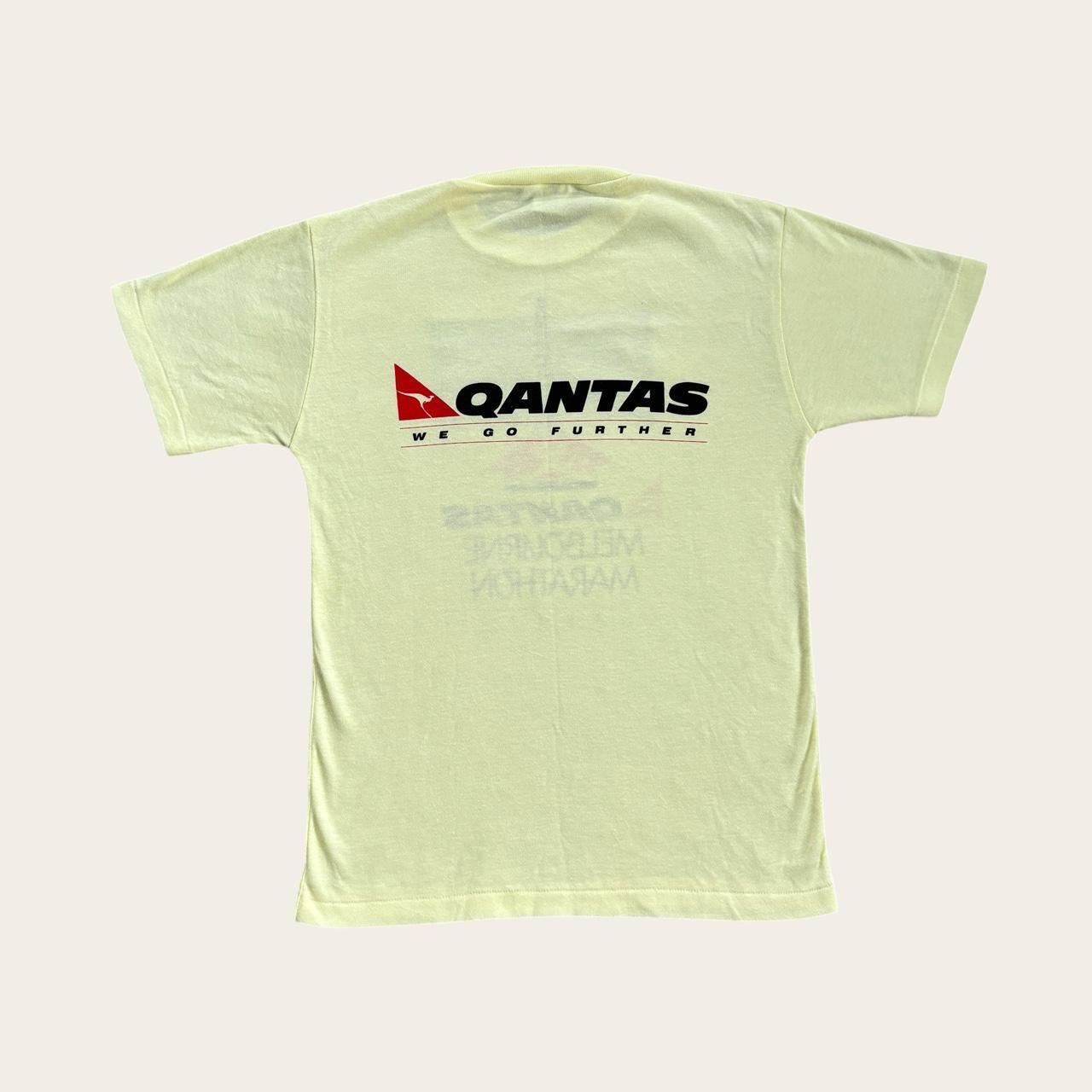 Vintage Qantas Melbourne Marathon ‘92 Australia running t-shirt