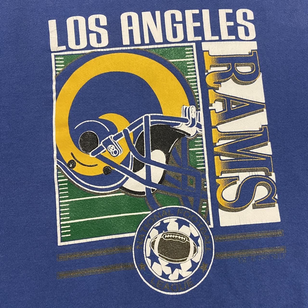 Vintage 90s USA Los Angeles Rams NFL American Football Russell Athletic graphic sweatshirt