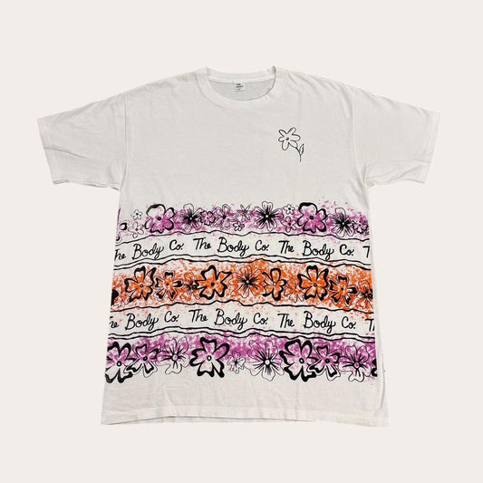 Vintage 90s USA The Body Company floral print nature graphic t-shirt