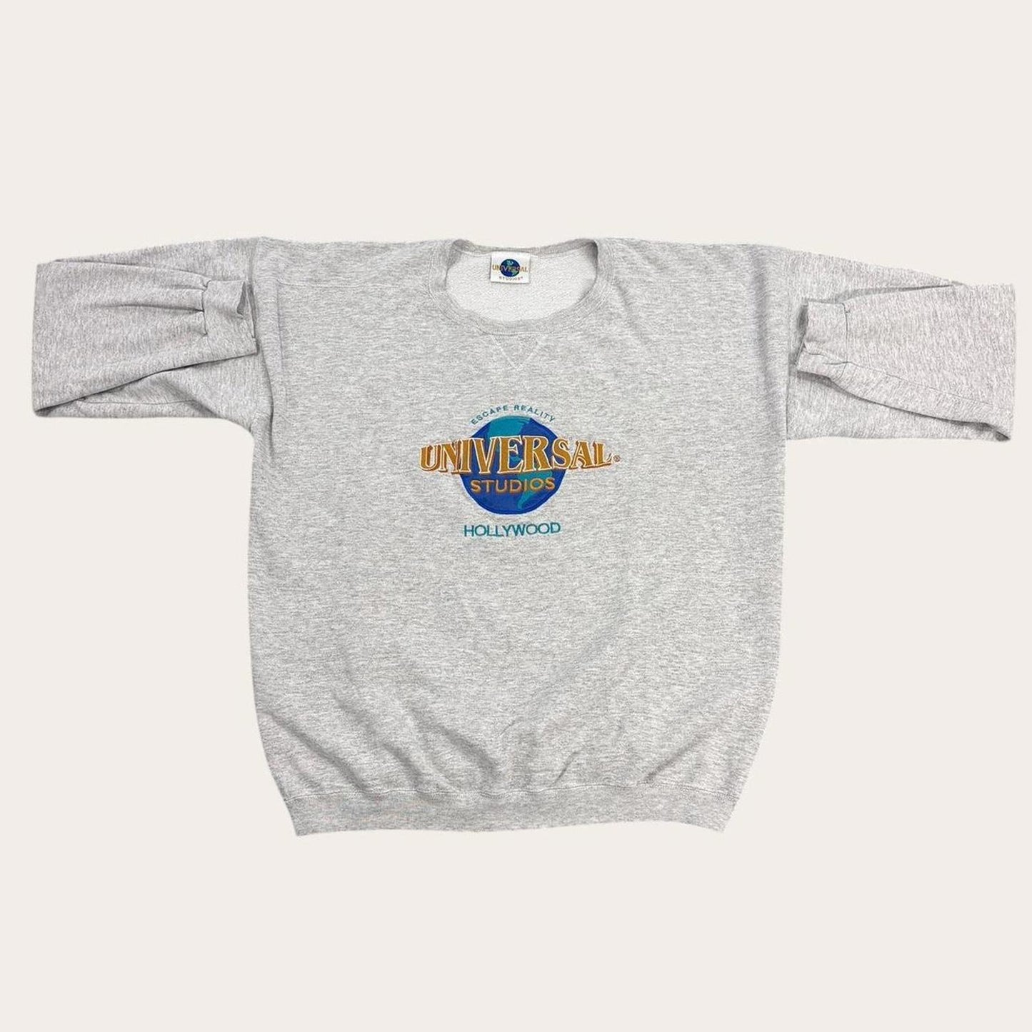 Vintage 90s USA Universal Studios Hollywood theme park California sweatshirt