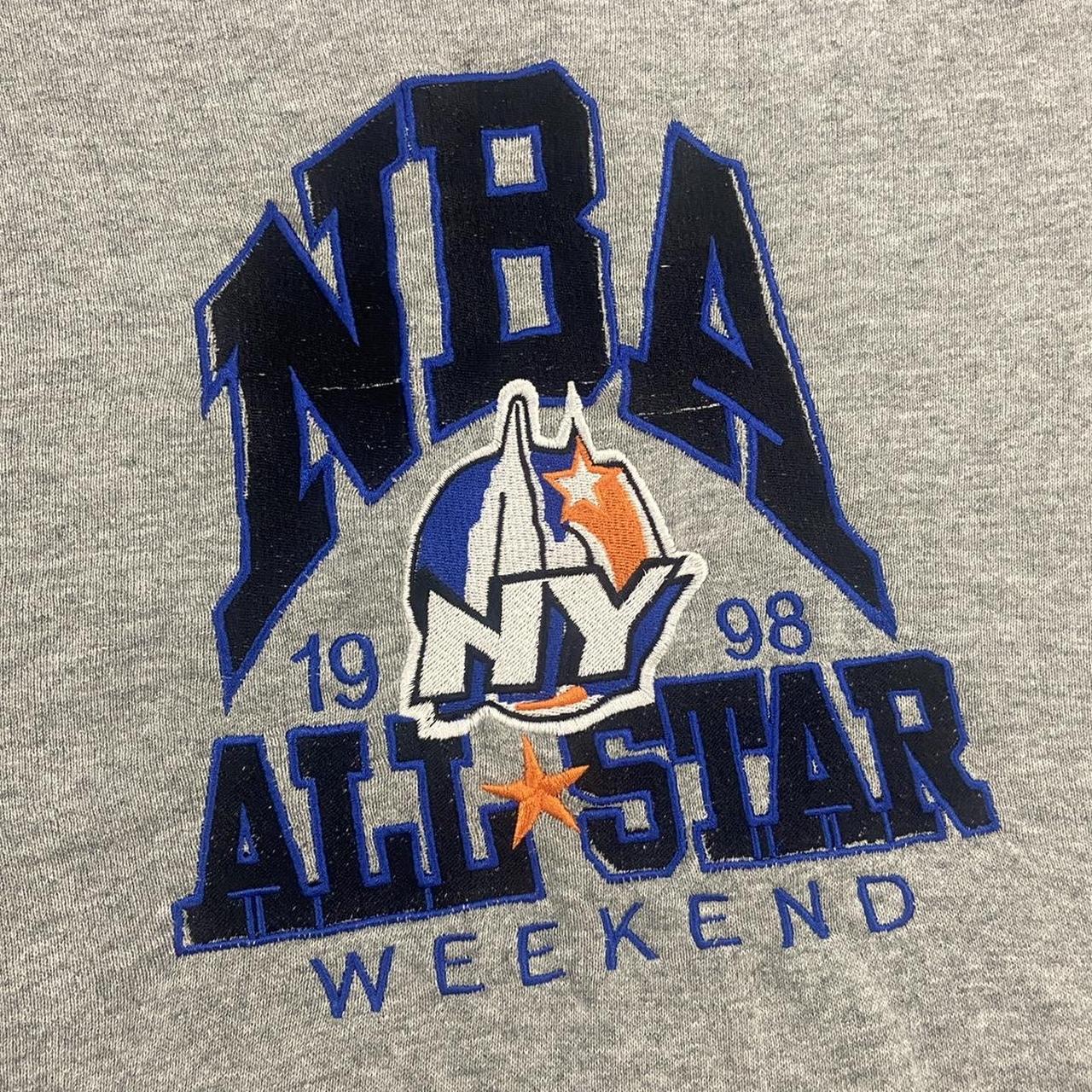 Vintage 90s USA NBA all star weekend New York basketball graphic sweatshirt