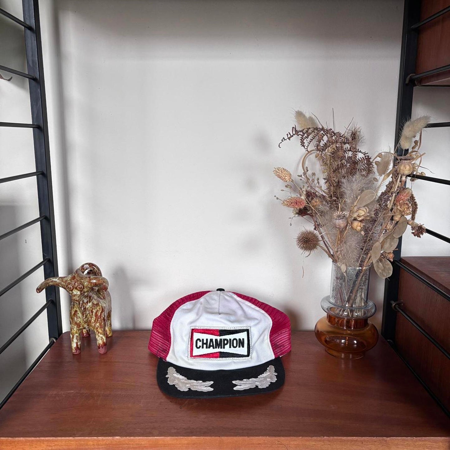 Vintage 99s USA Champion spark plugs automobile motors trucker cap