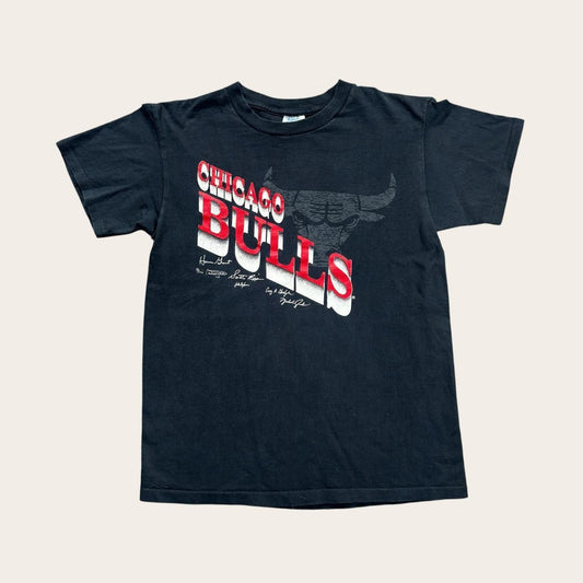 Vintage 90s USA Chicago Bulls NBA basketball signature t-shirt