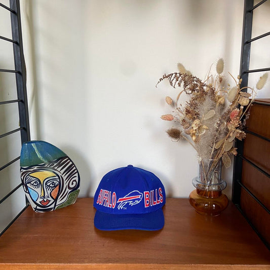 Vintage 90s USA Buffalo Bills NFL American Football promotional graphic cap