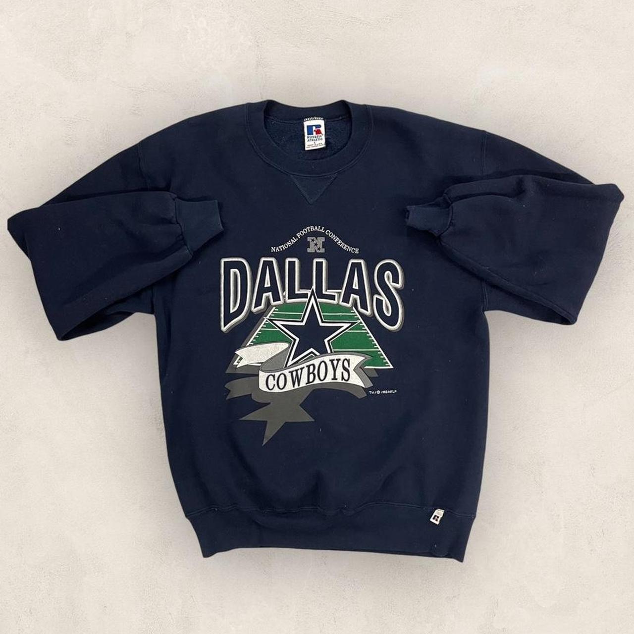 Vintage 90s USA Dallas Cowboys NFL American Football graphic sweatshirt