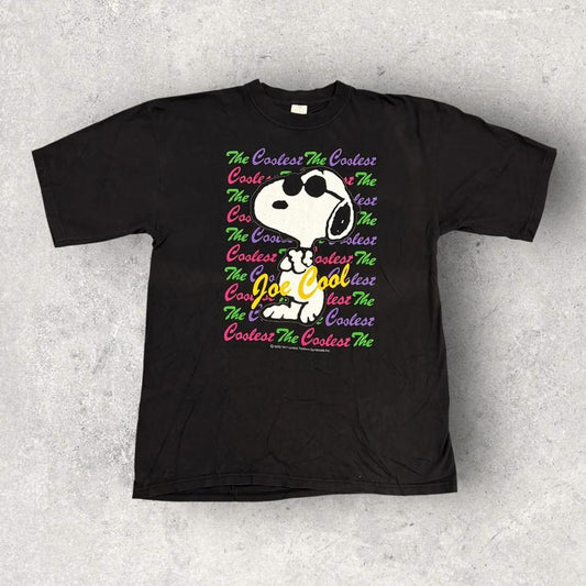 Vintage 80s USA Snoopy Joe Cool cartoon graphic t-shirt
