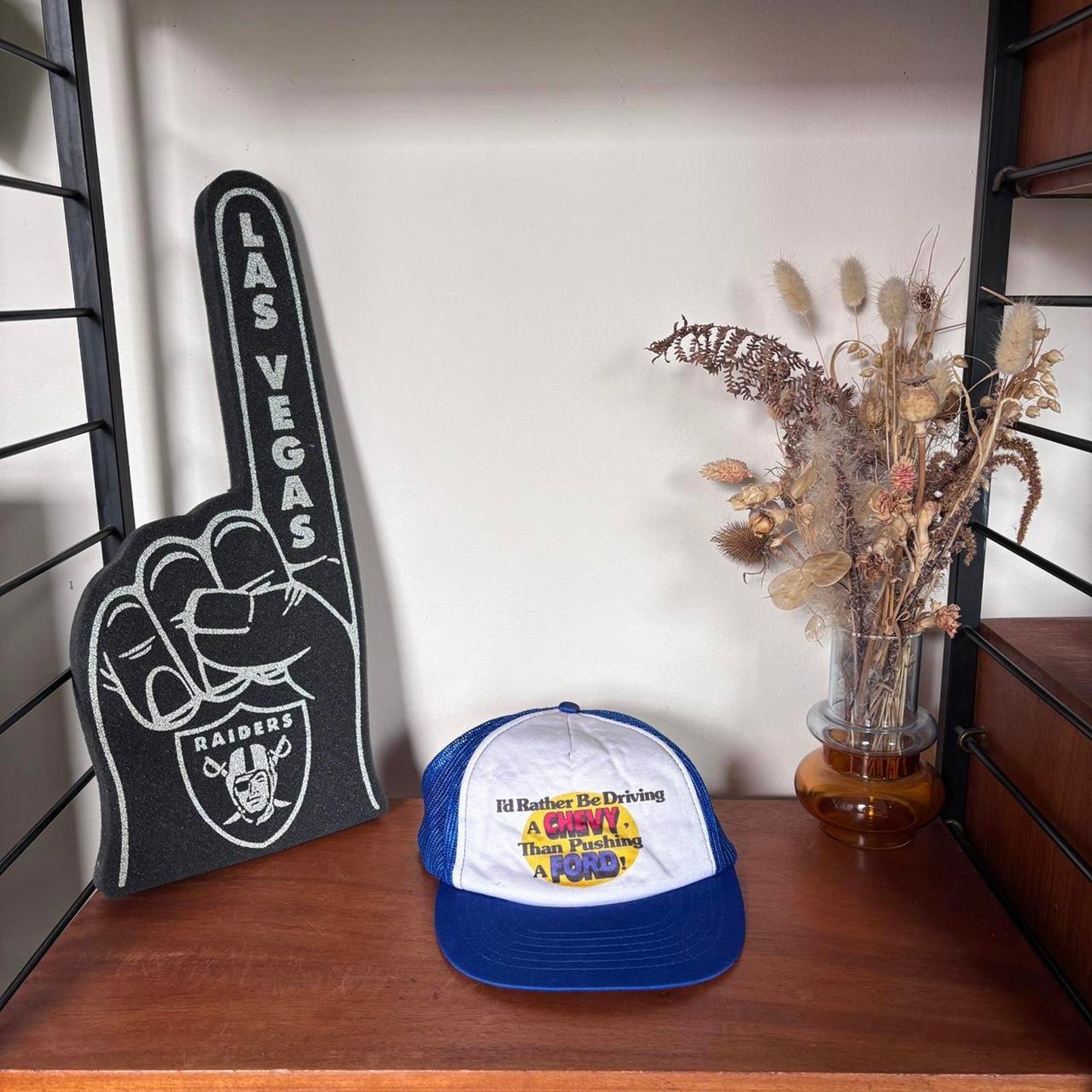 Vintage 90s USA Chevrolet car automobile humour graphic trucker cap