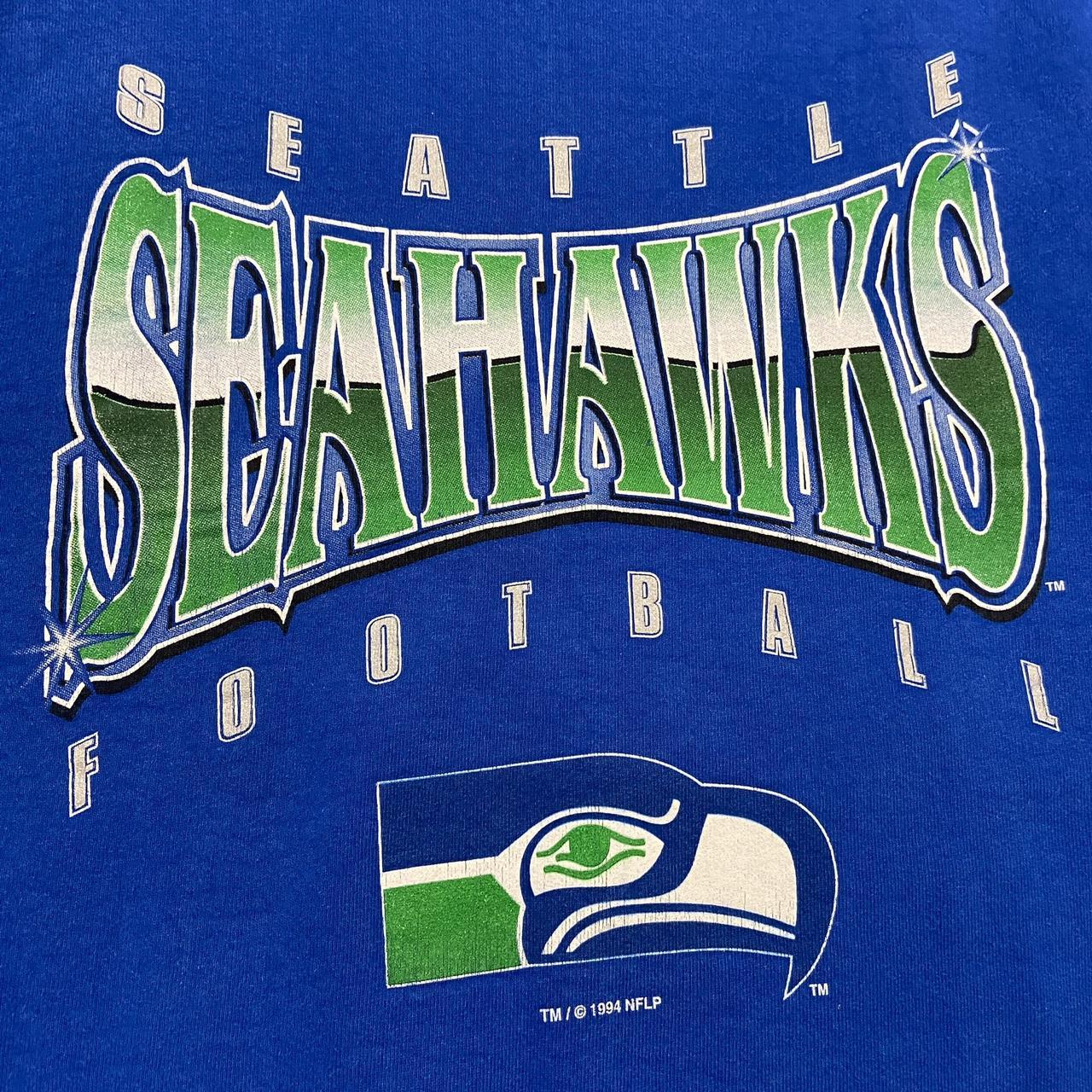 Vintage 90s USA Seattle Seahawks NFL American Football graphic sweatshirt