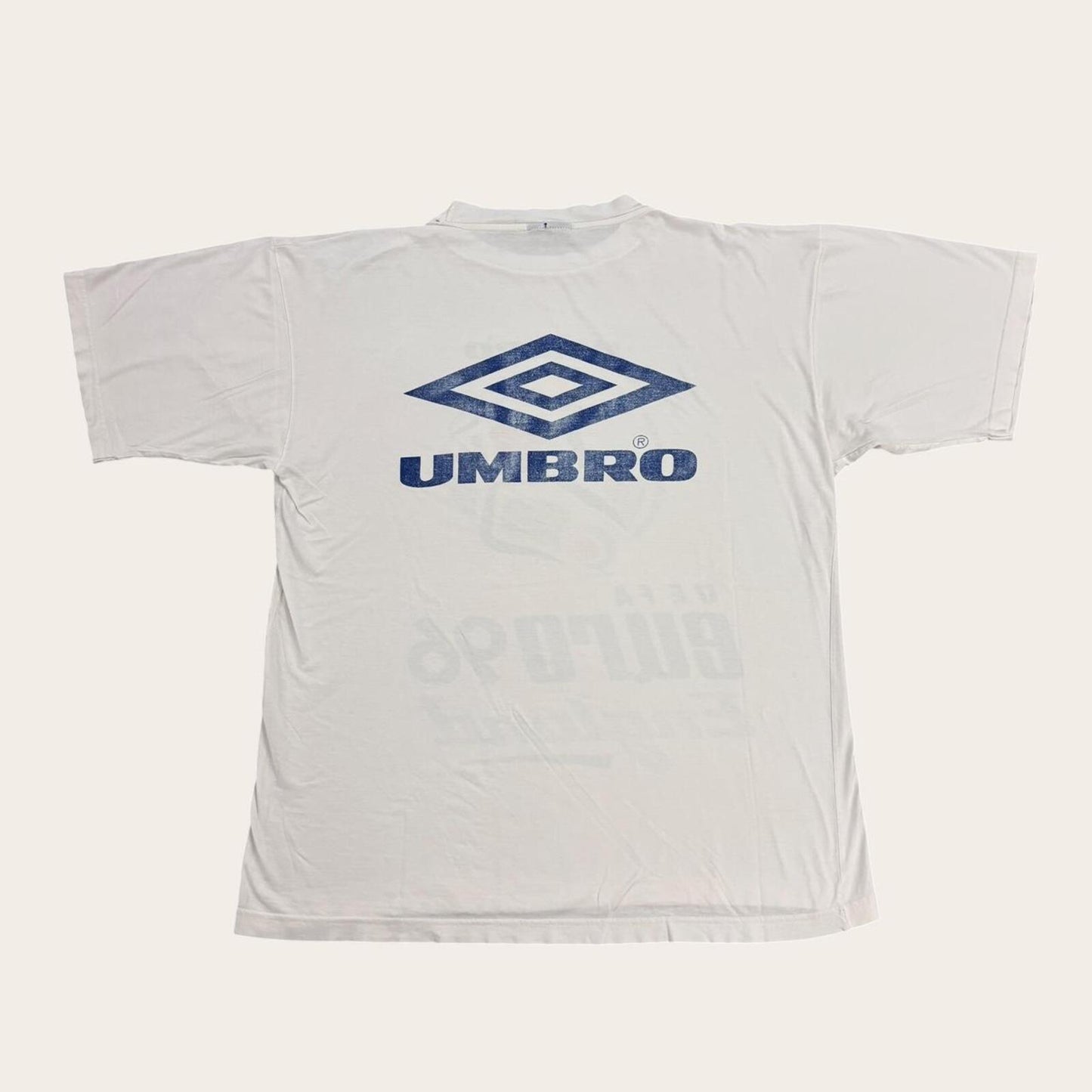Vintage UEFA Euro 96 football tournament England Umbro graphic t-shirt