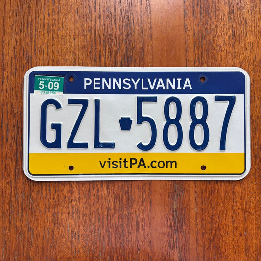 Vintage Y2K Pennsylvania state American license plate