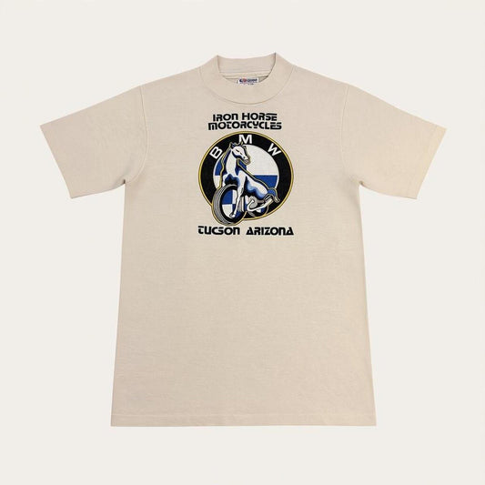 Vintage 90s BMW Iron Horse motorcycles Tucson Arizona automobile graphic t-shirt