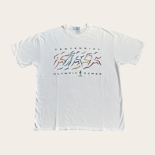 Vintage 90s USA Atlanta Olympics summer games athletics t-shirt