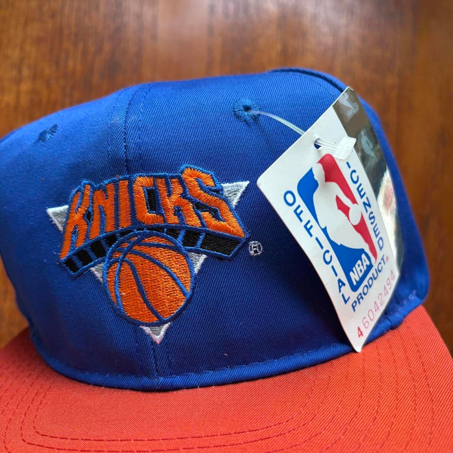 Vintage 90s USA New York Knicks NBA basketball dead stock baseball cap