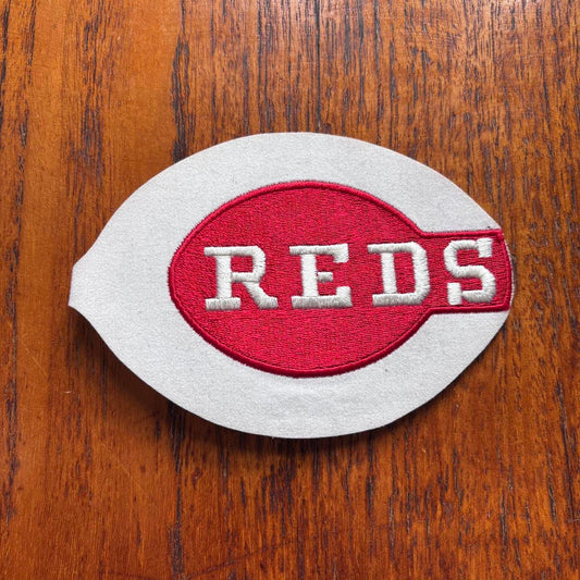 Vintage 90s USA Cincinnati Reds MLB baseball large embroidered patch