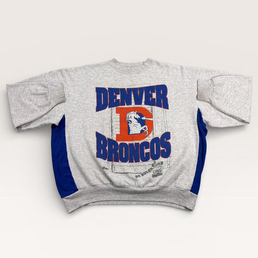 Vintage 90s USA Denver Broncos NFL American Football sweatshirt