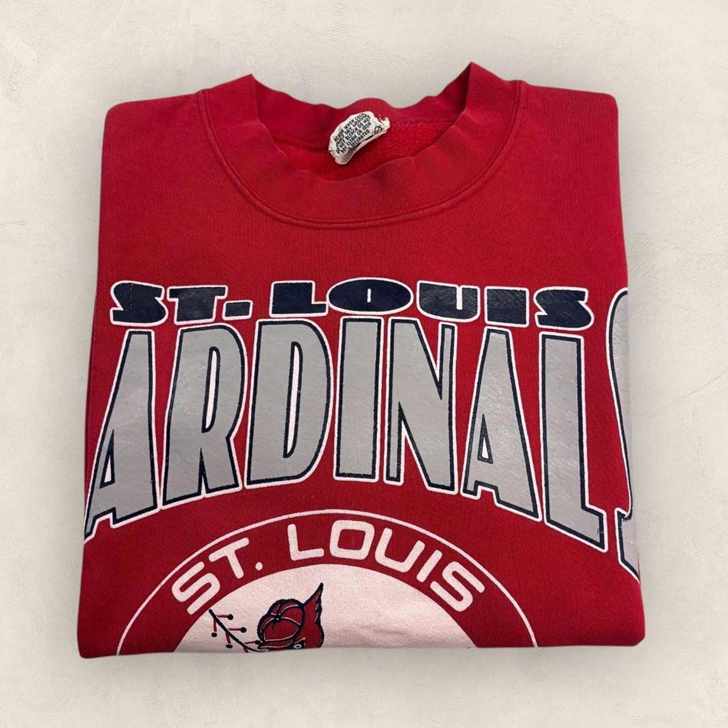 Vintage 90s USA St Louis Cardinals MLB baseball graphic sweatshirt