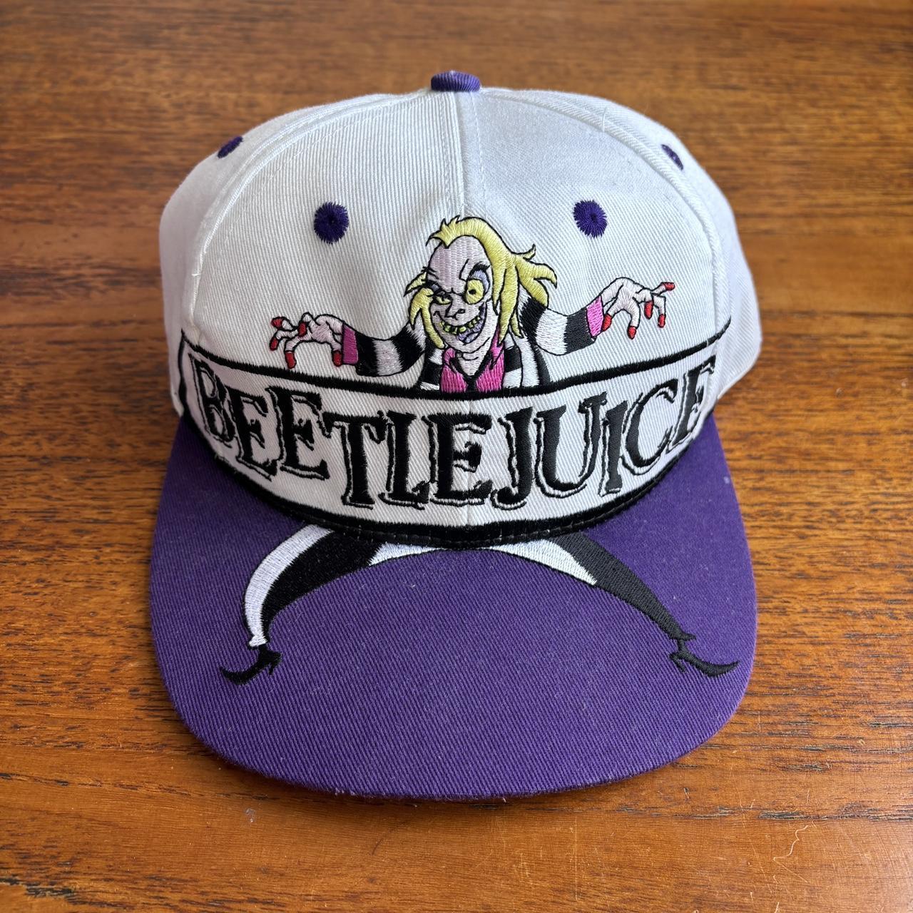 Vintage 90s USA Beetlejuice movie film graphic cap