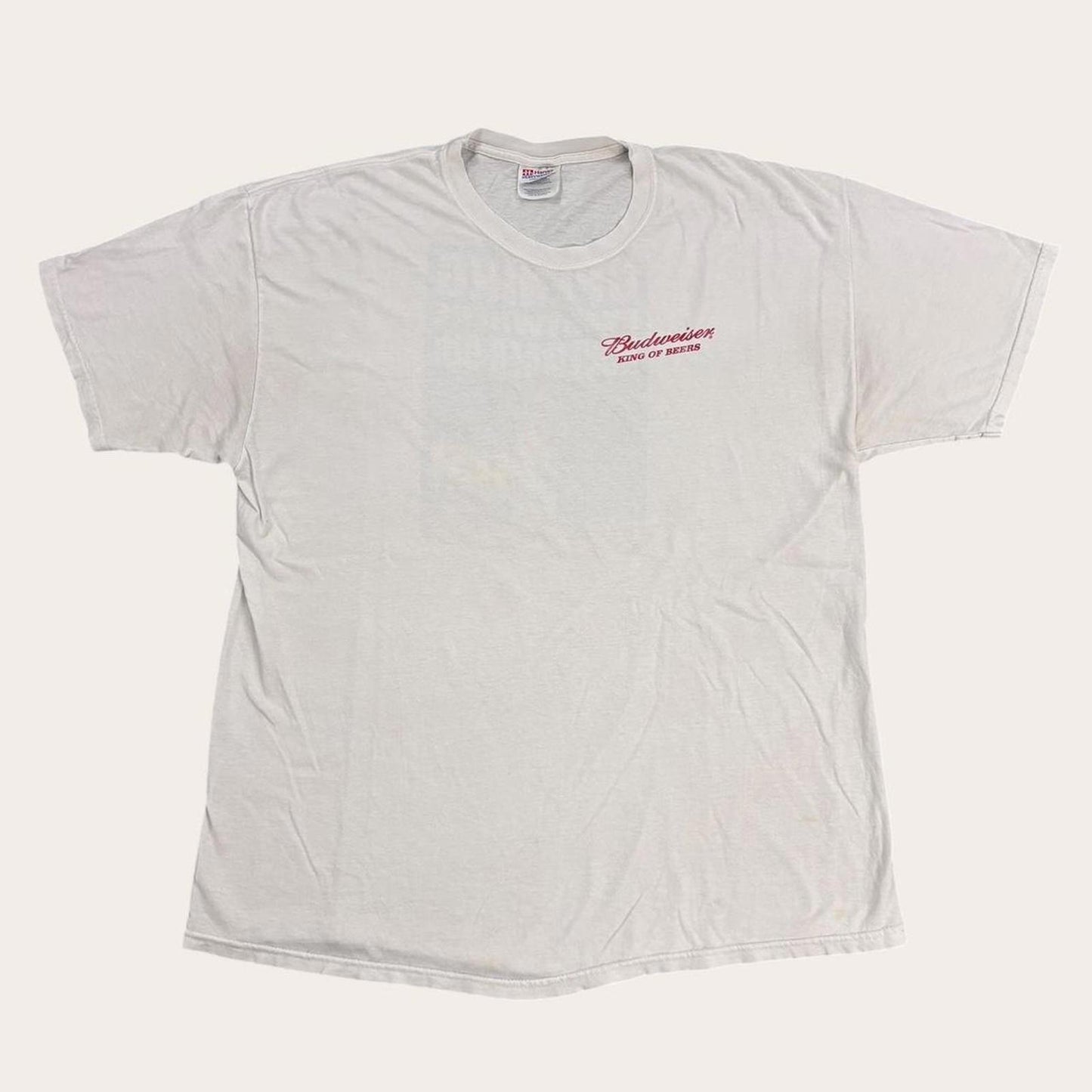 Vintage Y2K Budweiser beer Shallow Hal film movie promotional t-shirt