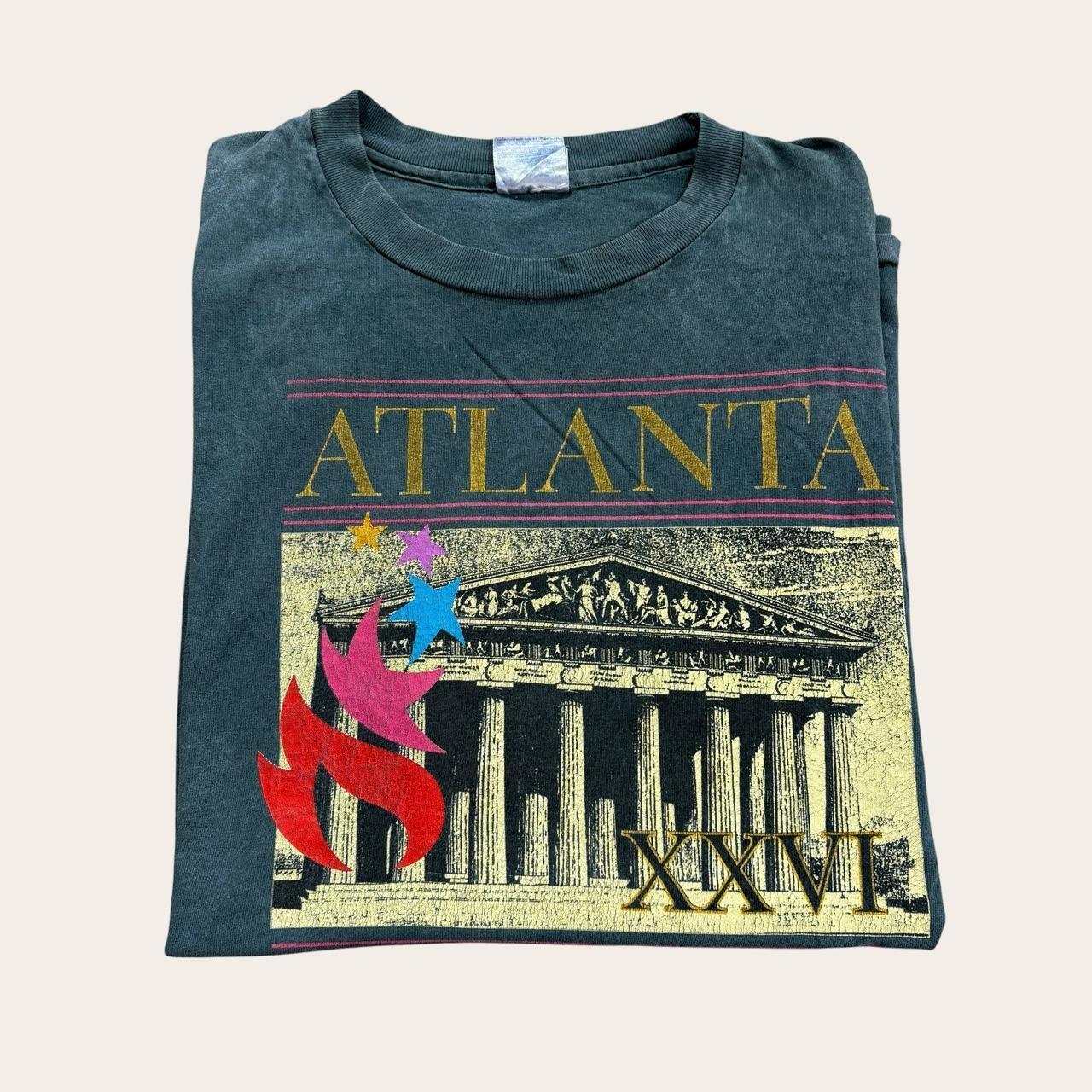 Vintage 90s USA Atlanta Olympics summer games athletics t-shirt