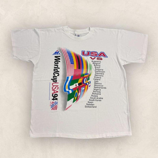 Vintage USA World Cup 94 football tournament promotional t-shirt