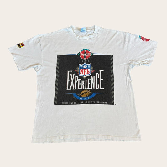 Vintage 90s USA NFL experience Arizona American Football Coca Cola t-shirt