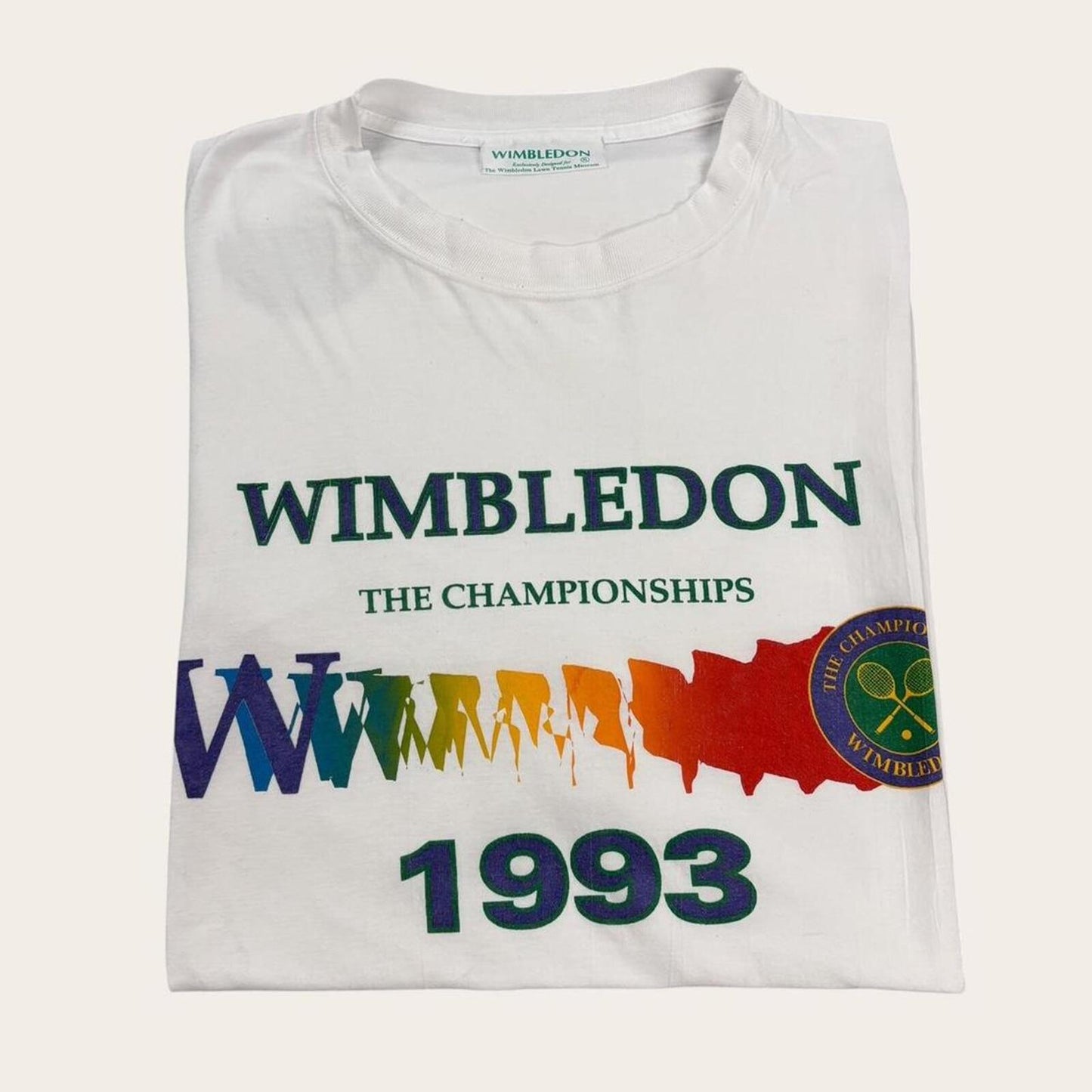 Vintage 90s Wimbledon tennis tournament the championships t-shirt