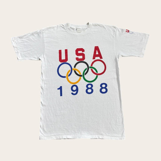Vintage Seoul Olympics ‘88 Korea Team USA summer games athletics t-shirt