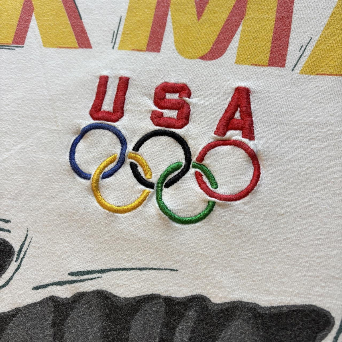 Vintage 90s USA Atlanta Olympics team Germany summer games athletics t-shirt
