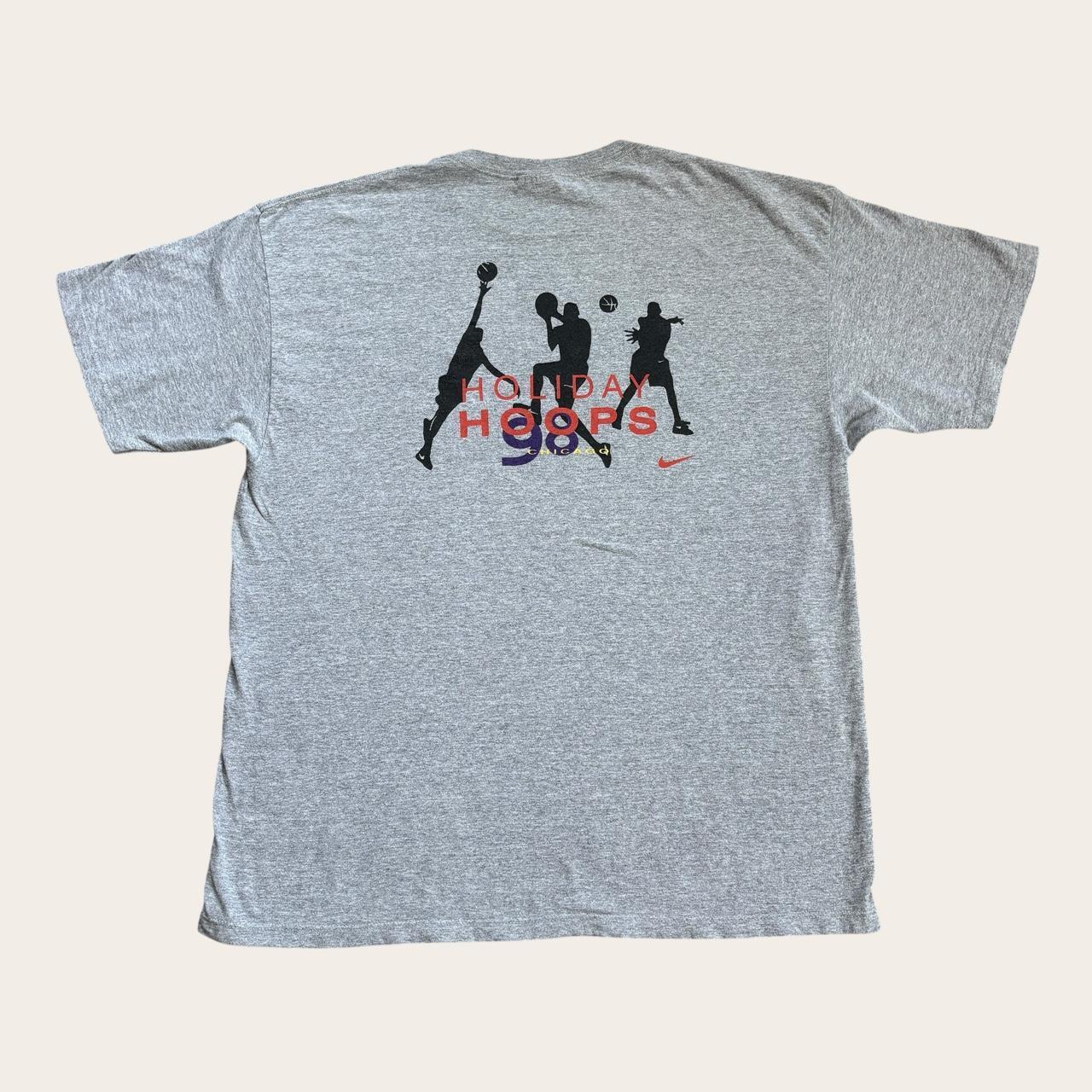 Vintage Nike holiday hoops Chicago basketball tournament t-shirt