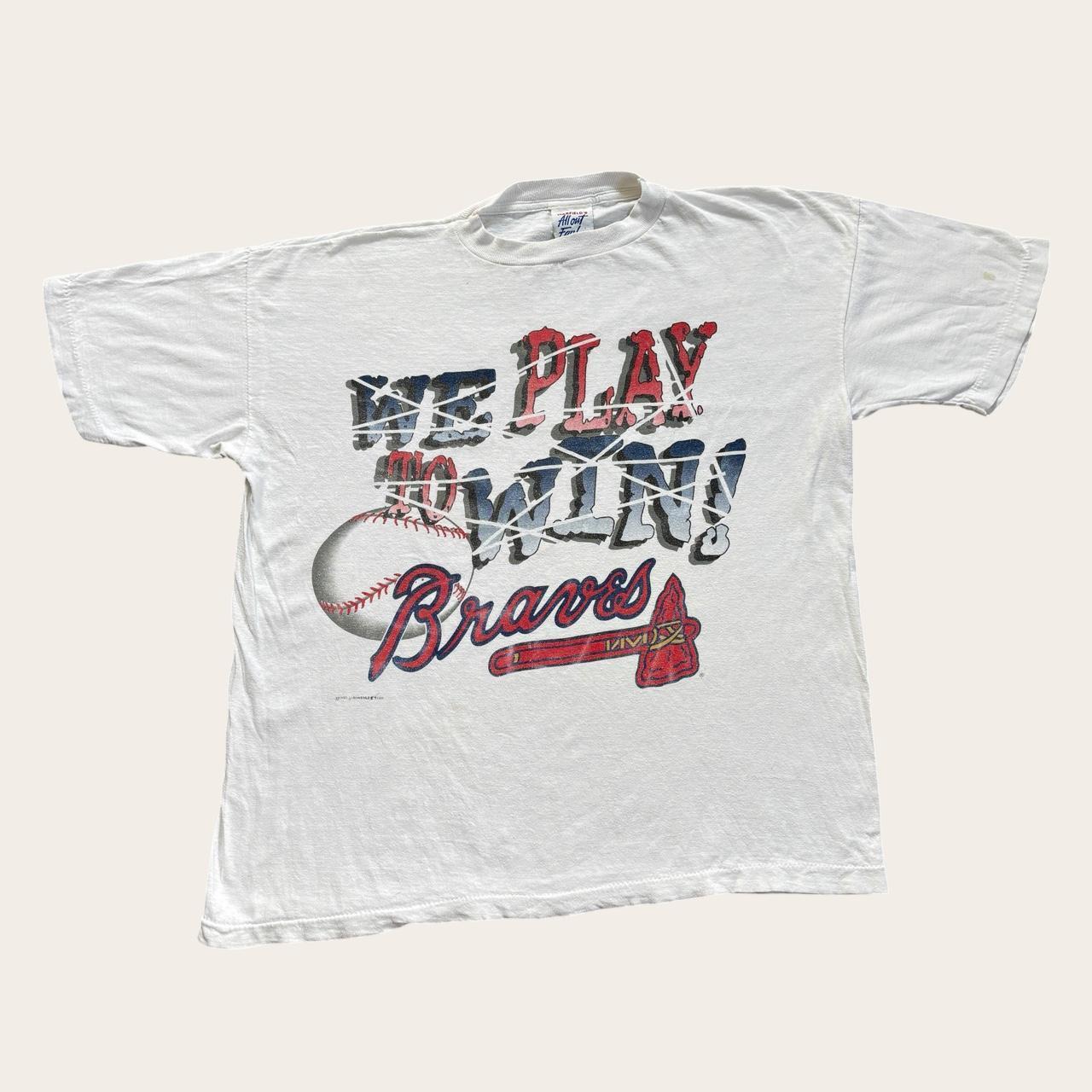 Vintage 90s USA Atlanta Braves MLB Major League Baseball t-shirt