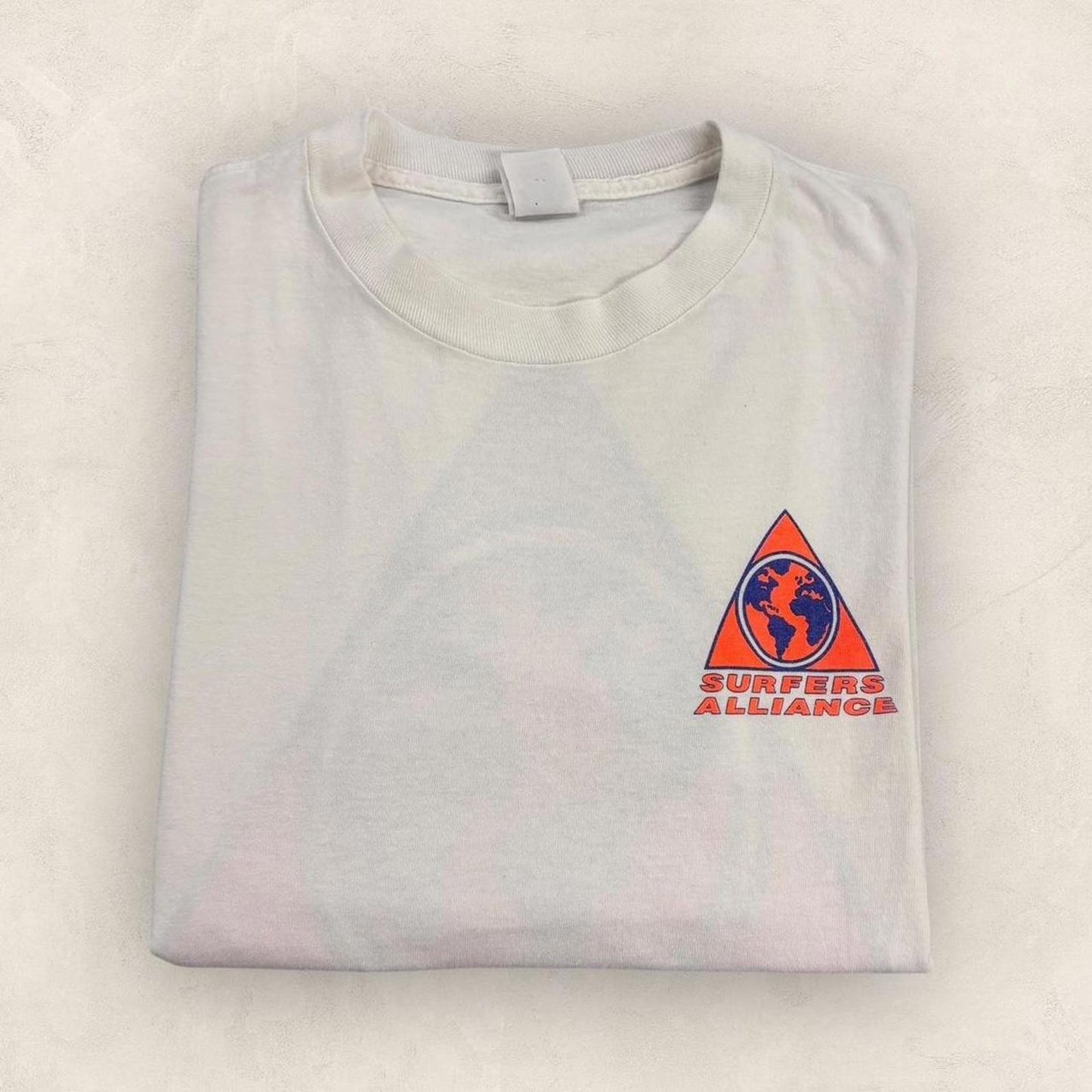 Vintage 90s USA Surfers Alliance surfing water sports graphic t-shirt