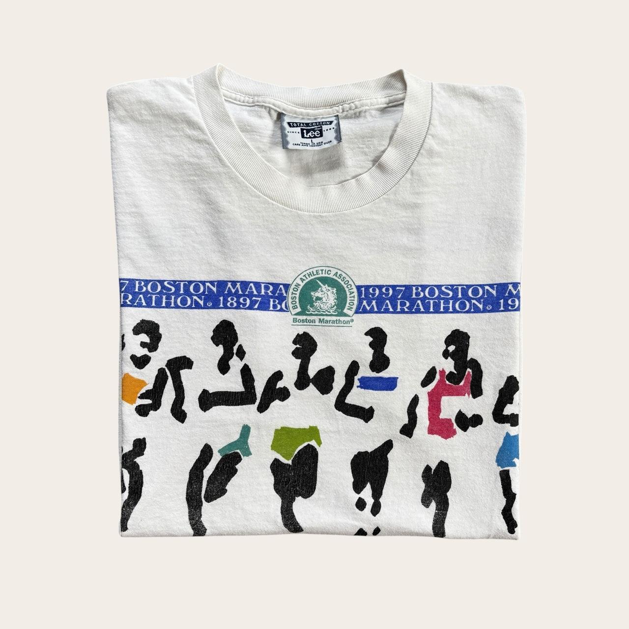 Vintage Boston Marathon ‘97 race running t-shirt