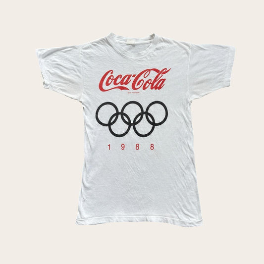 Vintage Seoul Olympics ‘88 athletics summer games Coca Cola t-shirt