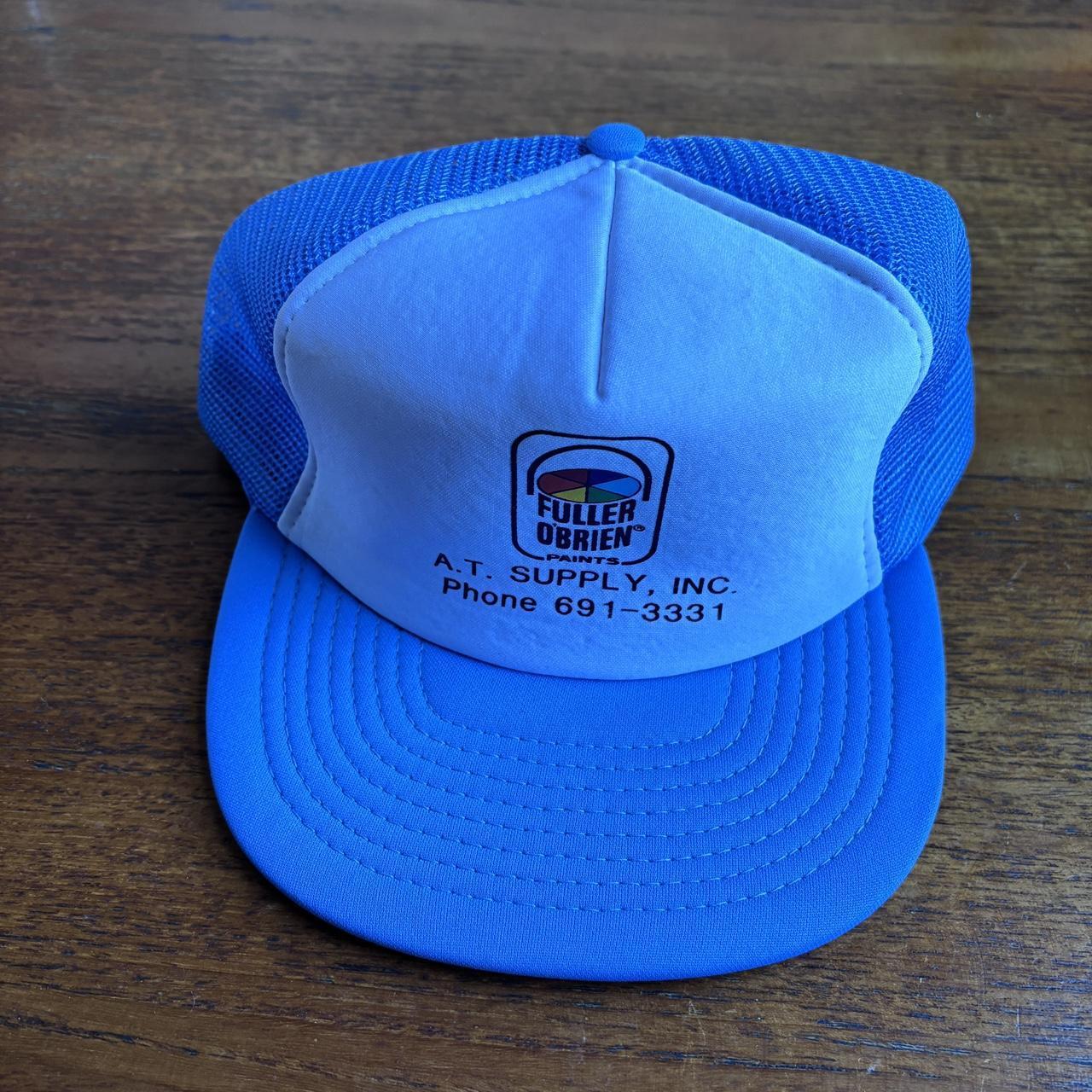 Vintage 90s USA Fuller O’Brien paints supply workwear trucker cap
