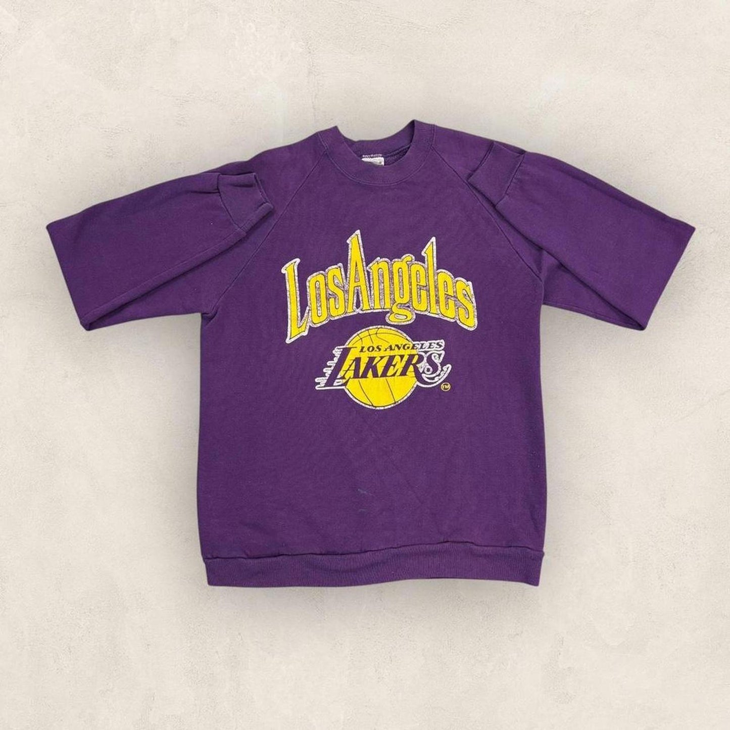 Vintage 90s USA Los Angeles Lakers NBA basketball graphic sweatshirt