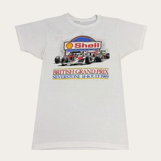 Vintage Formula One British Grand Prix 89 Silverstone motorsport racing t-shirt