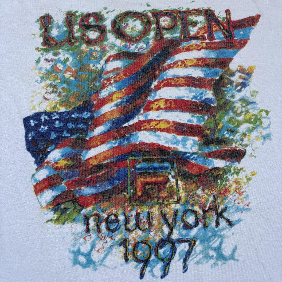 Vintage Fila US Open ‘97 tennis tournament t-shirt