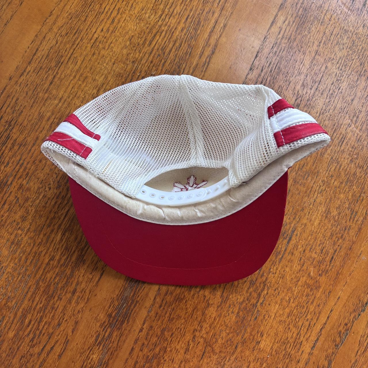 Vintage 80s Calgary Olympics winter games snow sports Canada trucker cap
