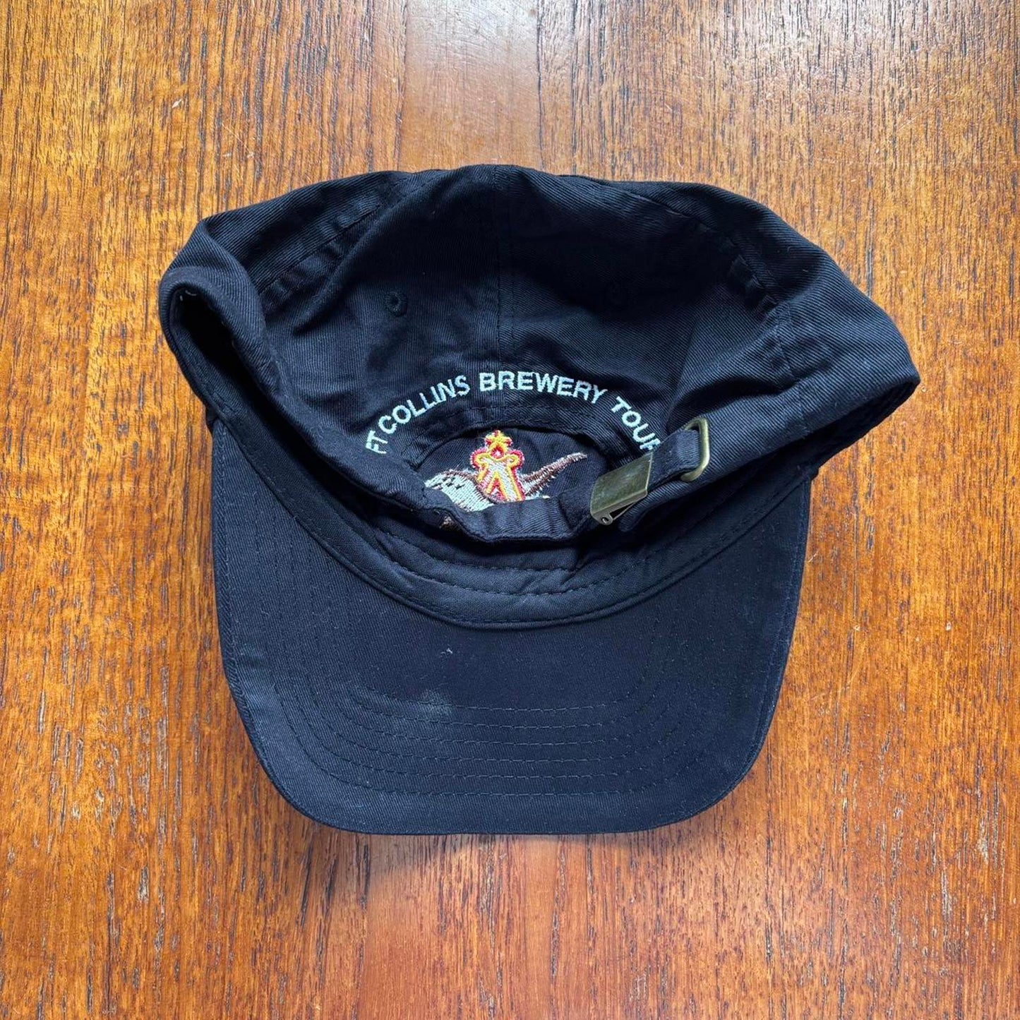 Vintage Y2K Budweiser beer Anheuser Busch Fort Collins brewery tour graphic cap
