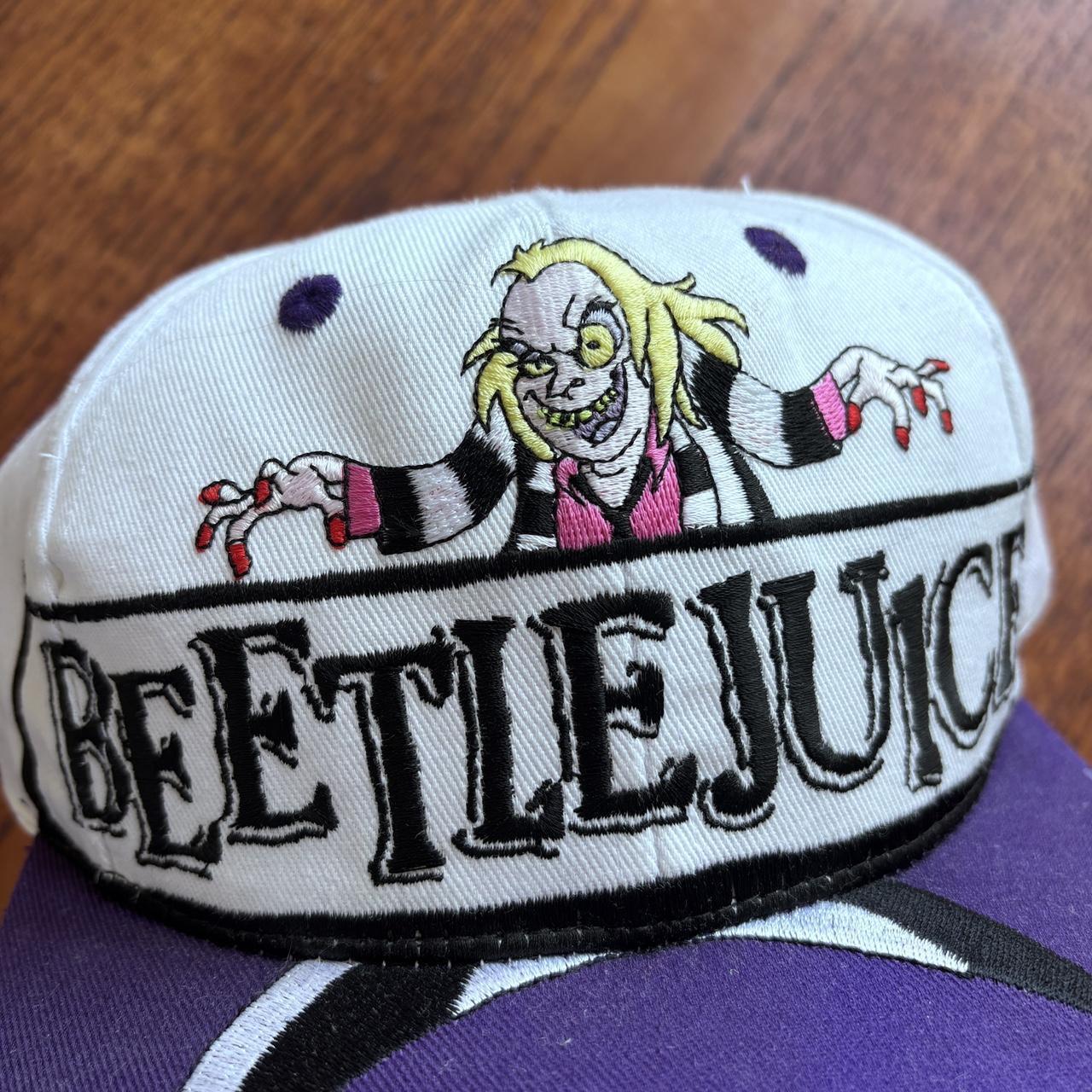 Vintage 90s USA Beetlejuice movie film graphic cap