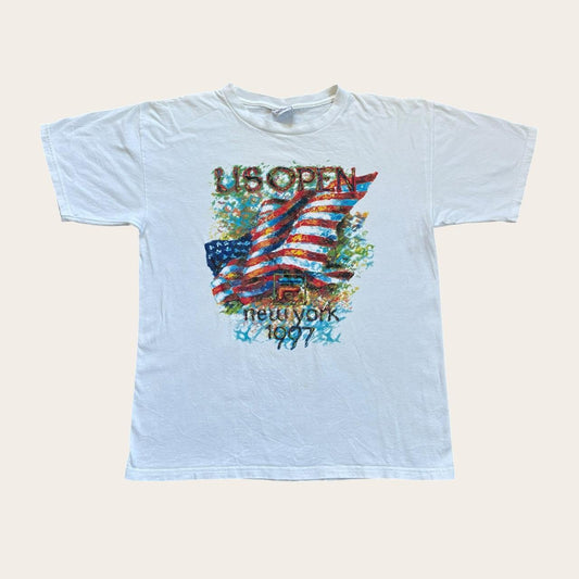 Vintage Fila US Open ‘97 tennis tournament t-shirt