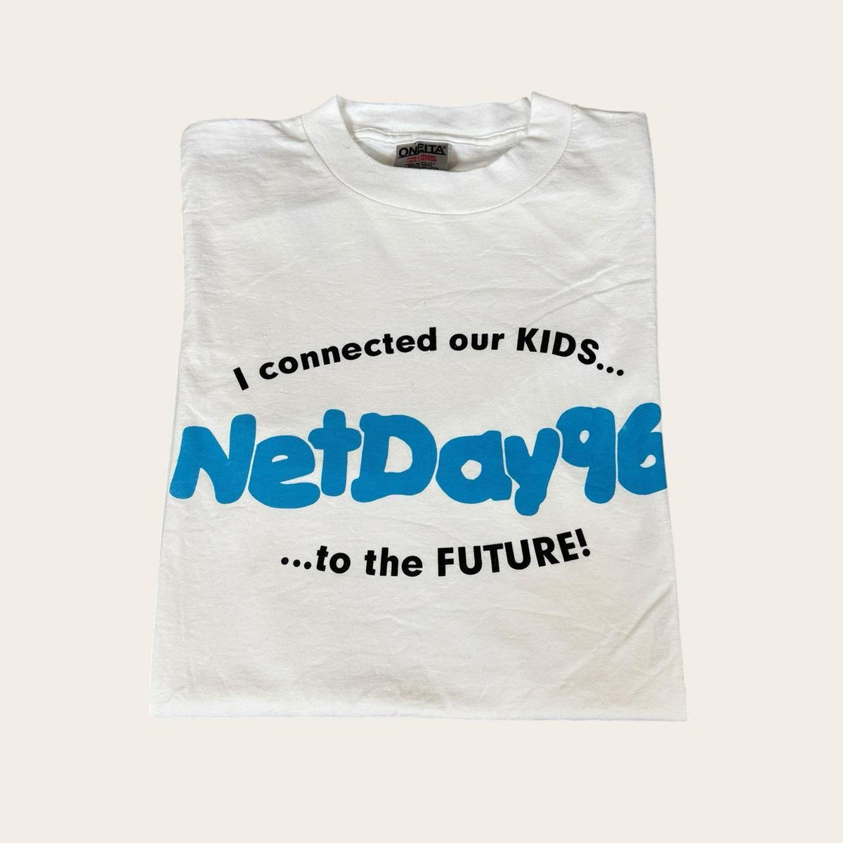 Vintage USA NetDay ‘96 internet technology t-shirt