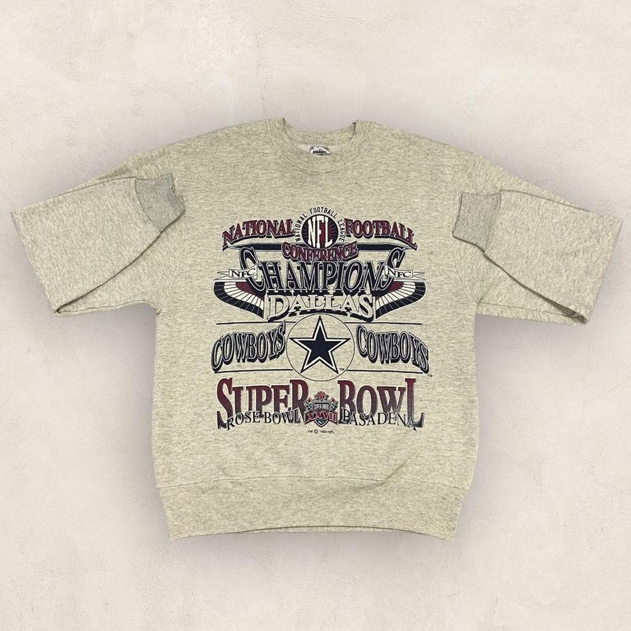 Vintage 90s USA Dallas Cowboys NFL Super Bowl Champions American Football graphic sweatshirt